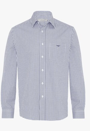 R.M. Williams CLOTHING-Mens Long Sleeve Shirts RM Williams Mens Collins Long Sleeve Shirt