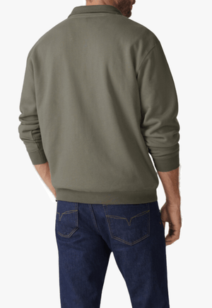 R.M. Williams CLOTHING-Mens Pullovers RM Williams Mens Mulyungarie Quarter Zip