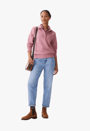 R.M. Williams CLOTHING-Womens Pullovers RM Williams Womens Trickett Quarter Zip