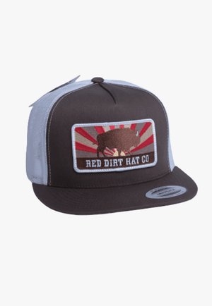 Red Dirt Hat Co. HATS - Caps Brown/White Red Dirt Hat Co. Keep Roaming Cap