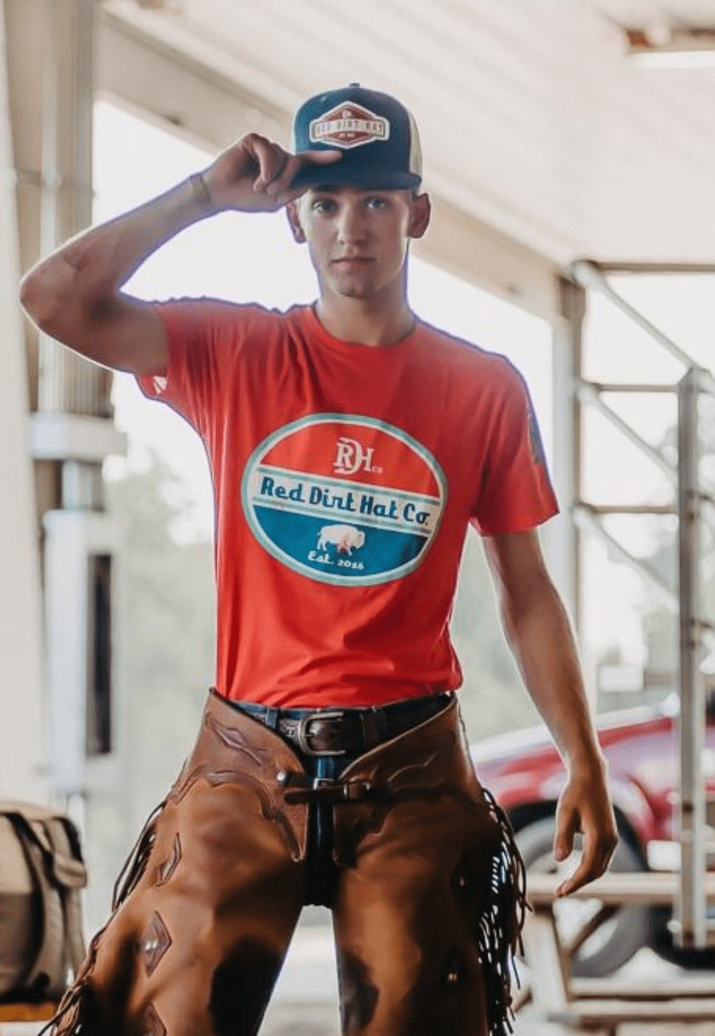 Red Dirt Hat Co. HATS - Caps Navy/Stone Red Dirt Hat Co. Rusted Buckle Cap