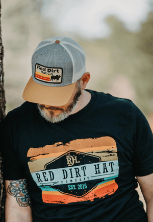 Red Dirt Hat Co. CLOTHING-MensT-Shirts Red Dirt Hat Co. Unisex Army Sunset T-Shirt