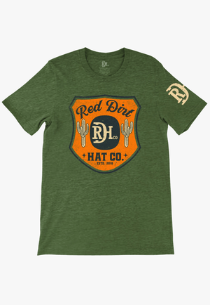 Red Dirt Hat Co. CLOTHING-MensT-Shirts Red Dirt Hat Co. Unisex Buffalo Badge T-Shirt