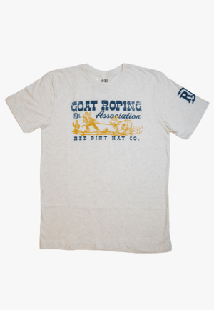 Red Dirt Hat Co. CLOTHING-MensT-Shirts Red Dirt Hat Co. Unisex Goat Roping T-Shirt