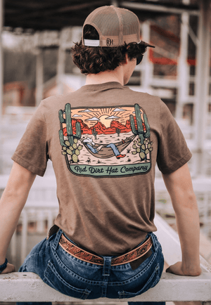Red Dirt Hat Co. CLOTHING-MensT-Shirts Red Dirt Hat Co. Unisex Home On The Range T-Shirt
