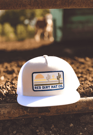 Red Dirt Hat Co. HATS - Caps White/Khaki Red Dirt Hat Co. Ranchero Cap