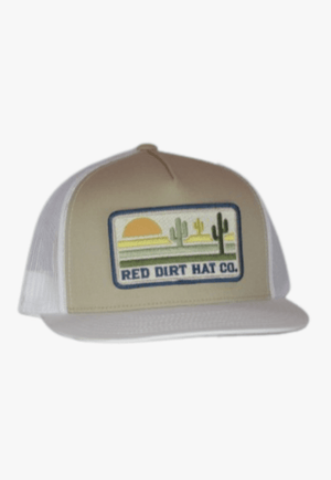 Red Dirt Hat Co. HATS - Caps White/Khaki Red Dirt Hat Co. Ranchero Cap