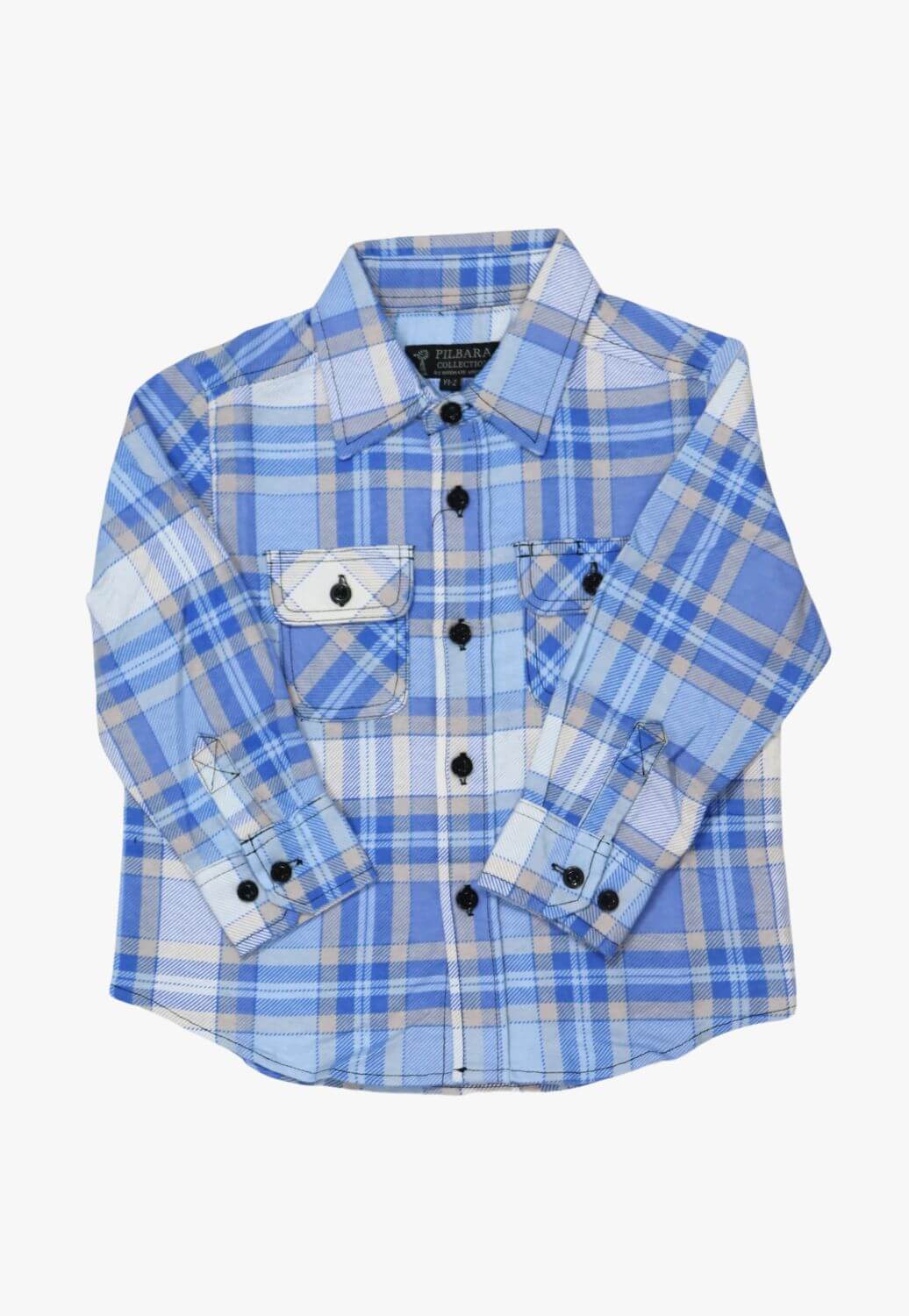 Ritemate Kids Open Front Flannelette Shirt - W. Titley & Co