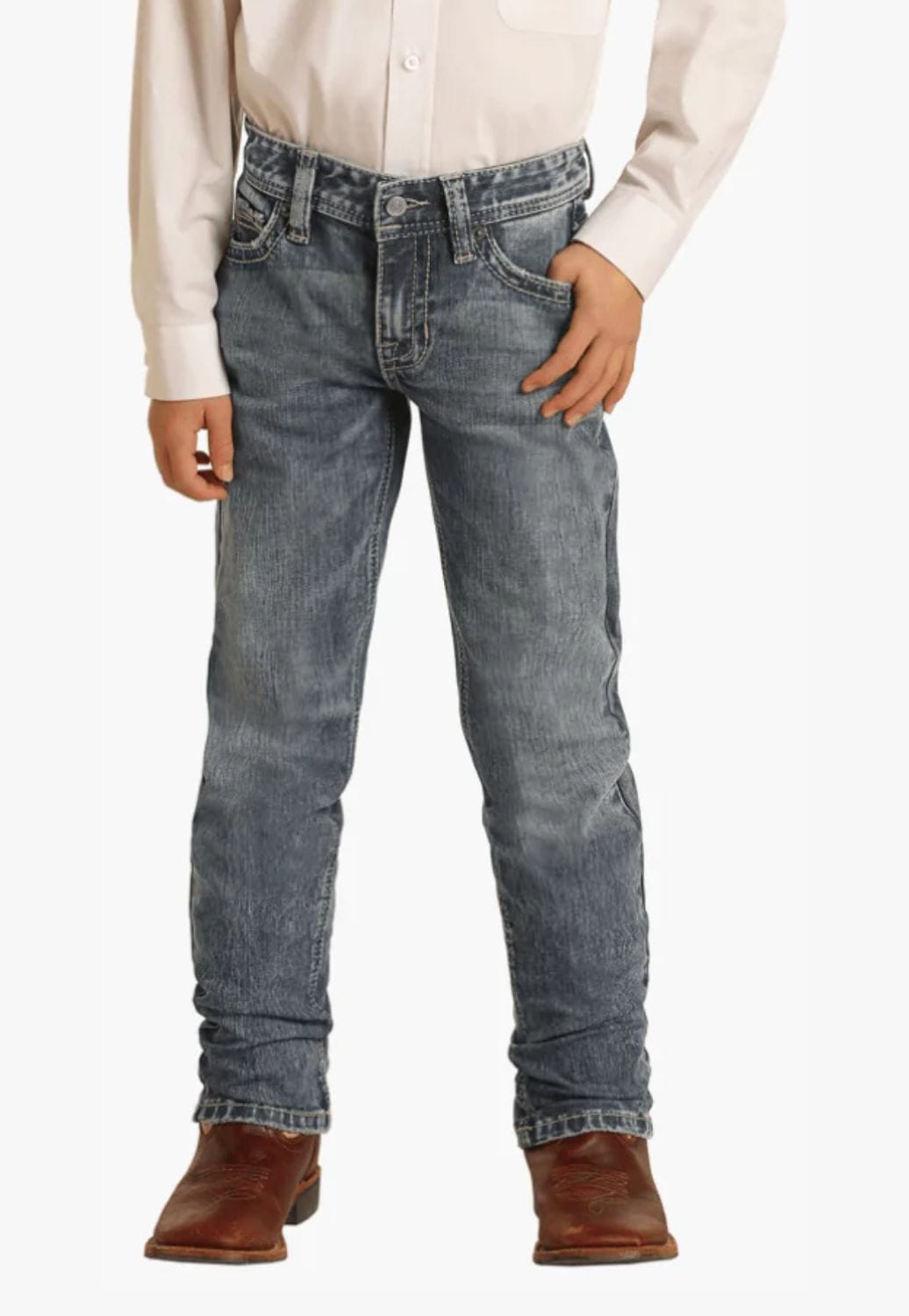 Rock and Roll CLOTHING-Boys Jeans Rock and Roll Boys Revolver Jean