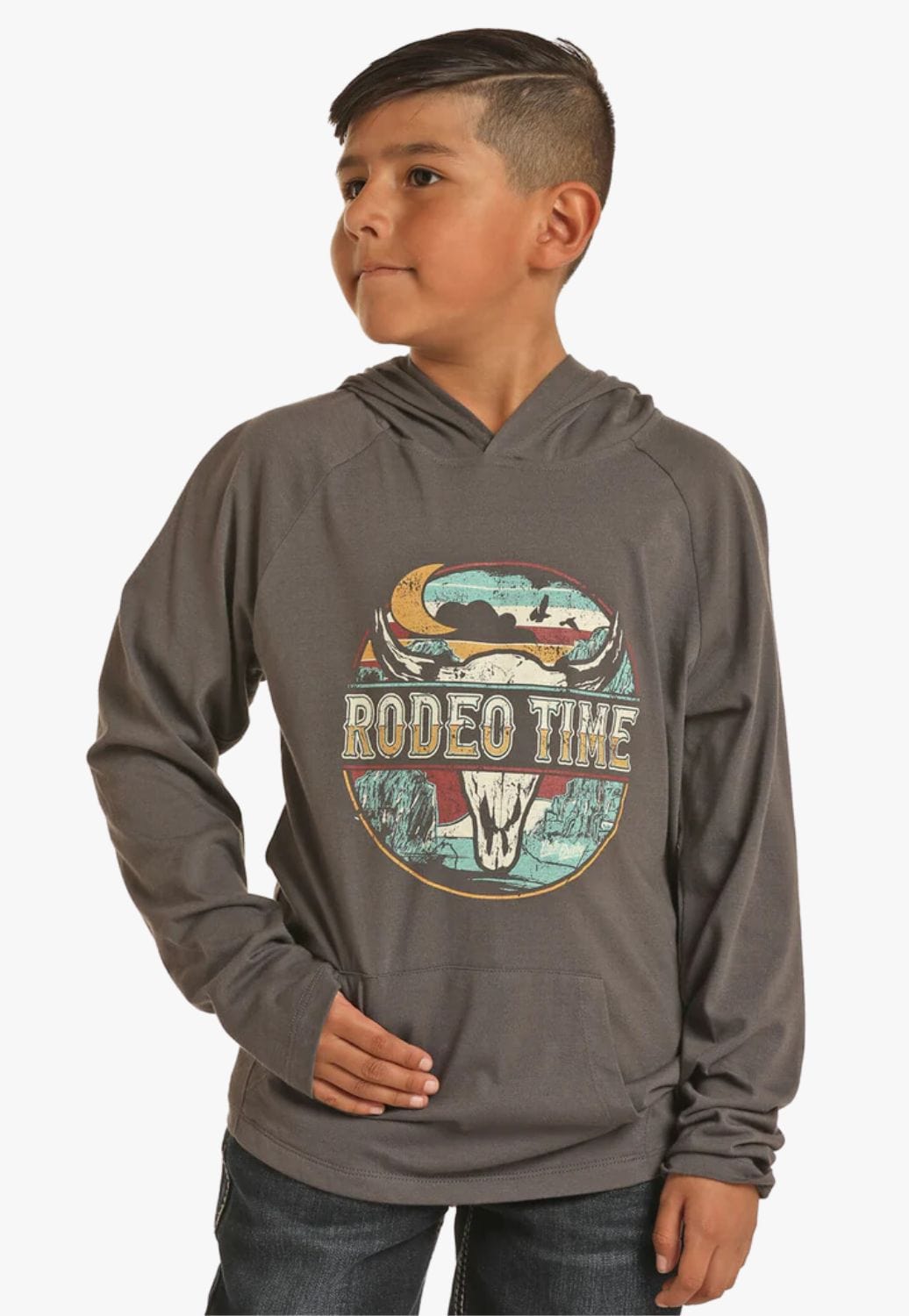 Rock and Roll CLOTHING-Boys Pullovers Rock & Roll Boys Rodeo Time Hoodie