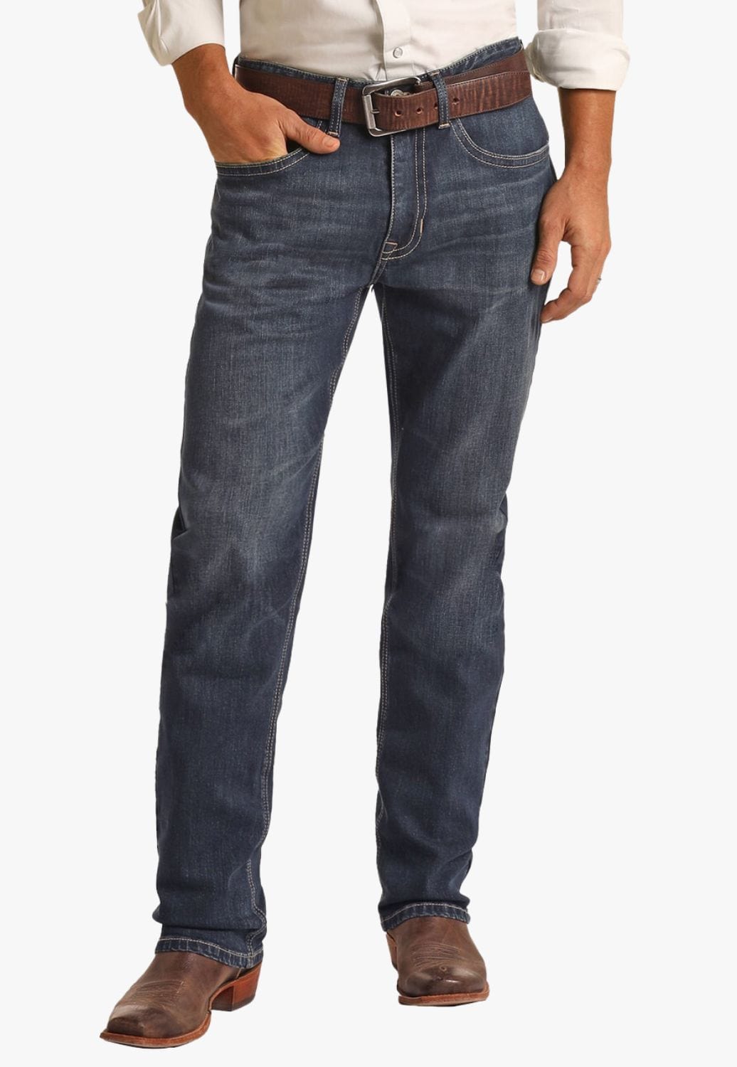 Rock & Roll Mens Double Barrel Stackable Jean - W. Titley & Co