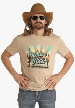Rock and Roll CLOTHING-MensT-Shirts Rock & Roll Unisex Rodeo Time T-Shirt
