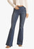 Rock and Roll CLOTHING-Womens Jeans Rock & Roll Womens High Rise Pull On Flare Jean