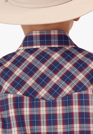 Roper CLOTHING-Boys Long Sleeve Shirts Roper Boys Karman Classic Collection Long Sleeve Shirt