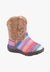 Roper FOOTWEAR - Kids Western Boots Roper Infants Glitter Serape Top Boot