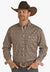 Rough Stock CLOTHING-Mens Long Sleeve Shirts Rough Stock Mens Plaid Button Down Long Sleeve Shirt