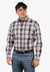 Rough Stock CLOTHING-Mens Long Sleeve Shirts Rough Stock Mens Plaid Long Sleeve Shirt