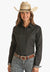 Rough Stock CLOTHING-Womens Long Sleeve Shirts Rough Stock Womens Snap Long Sleeve Shirt