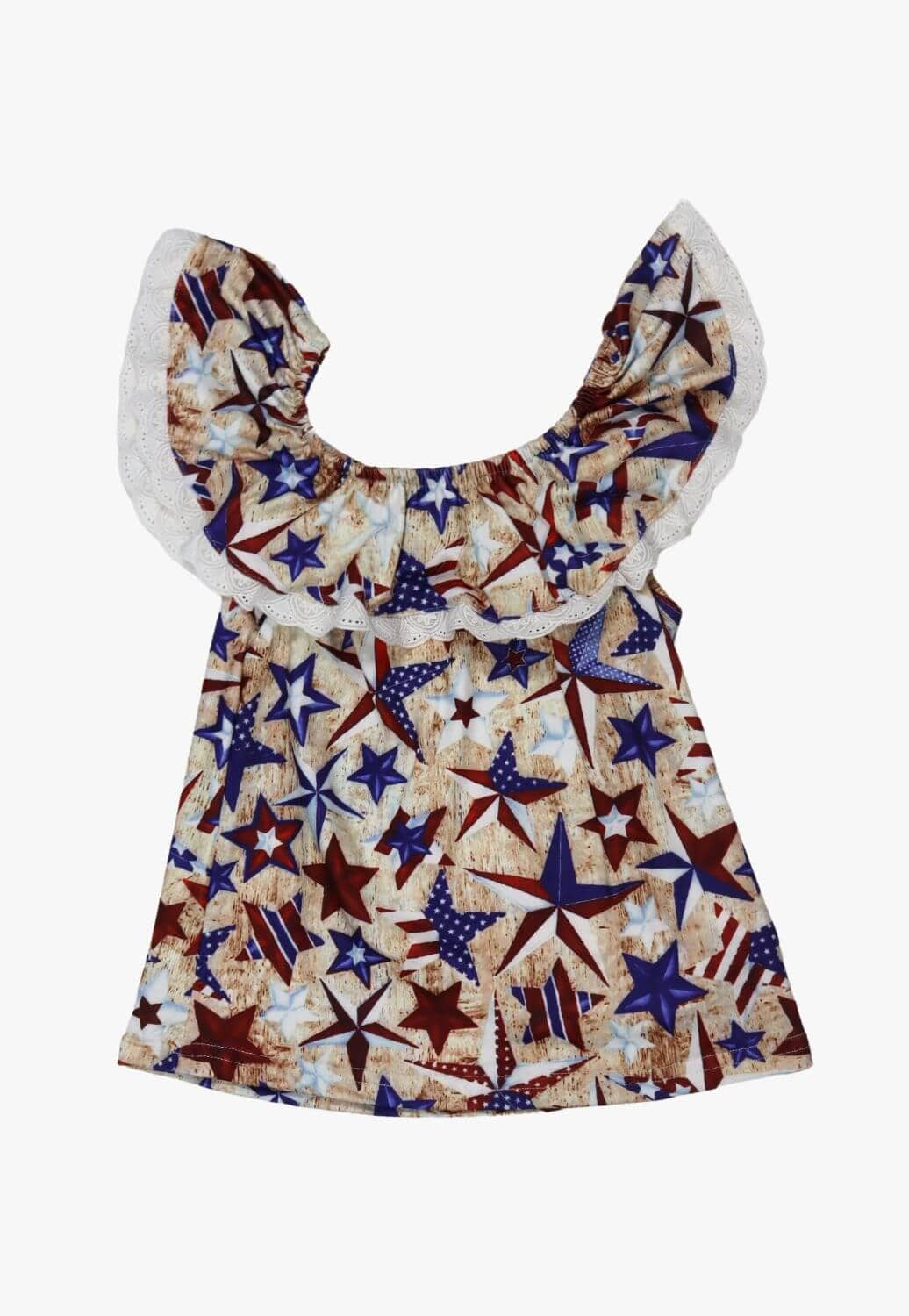 Shea Baby CLOTHING-Infants Shea Baby Star Lace Top