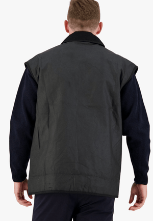 Swanndri CLOTHING-Mens Vests Foxton Vest Wool Lined