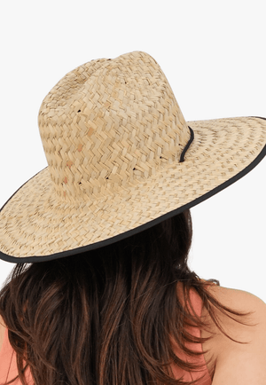 Swanndri HATS - Straw Navy/White Swanndri Whangamata Straw Hat