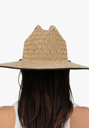 Swanndri HATS - Straw Pebble/Navy Swanndri Whangamata Straw Hat