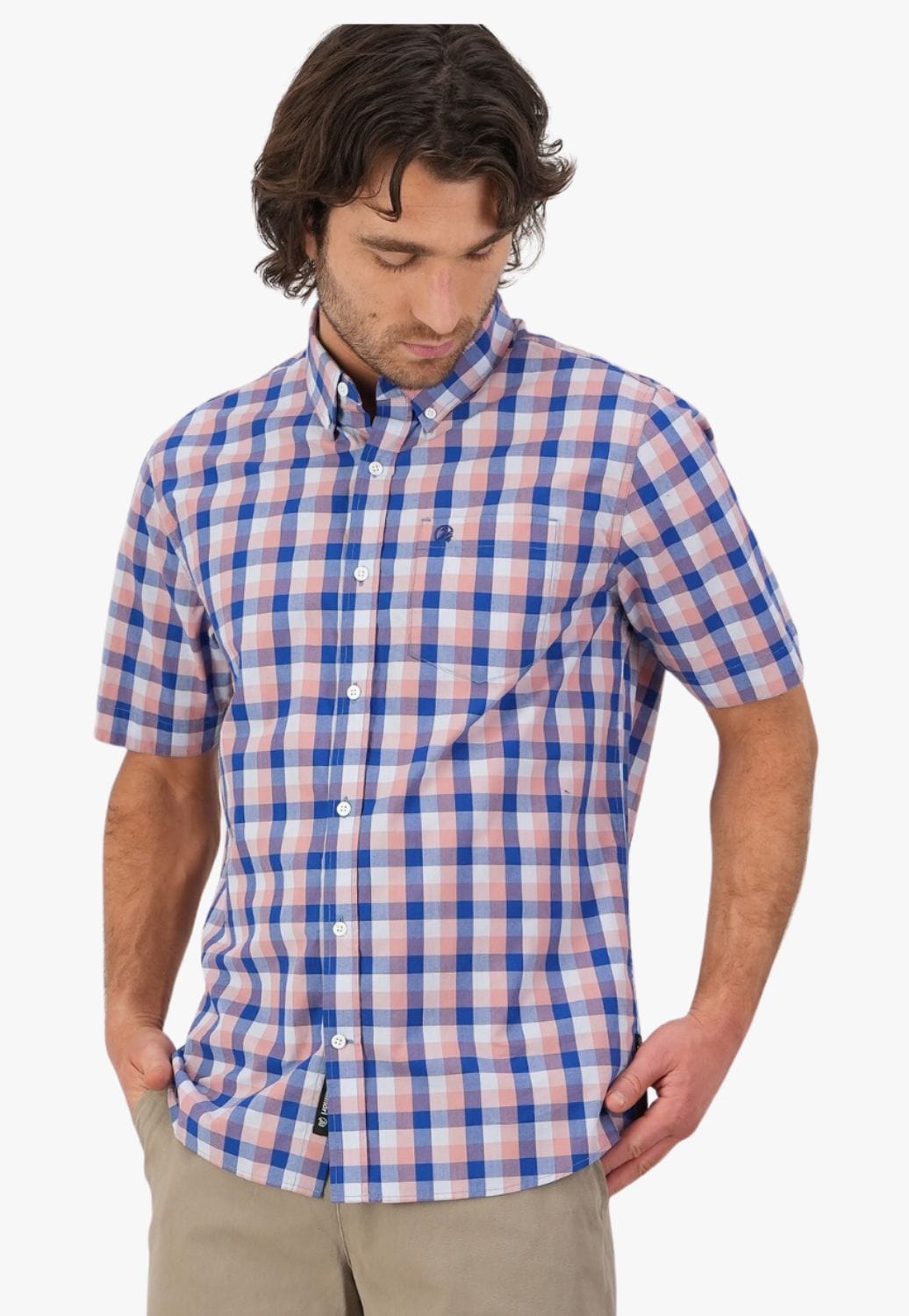 Swanndri CLOTHING-Mens Short Sleeve Shirts Swanndri Mens Brindson Short Sleeve Shirt