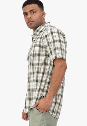 Swanndri CLOTHING-Mens Short Sleeve Shirts Swanndri Mens Coleridge Short Sleeve Shirt