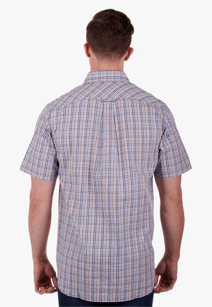 Thomas Cook CLOTHING-Mens Short Sleeve Shirts Thomas Cook Mens Lawson Short Sleeve Shirt