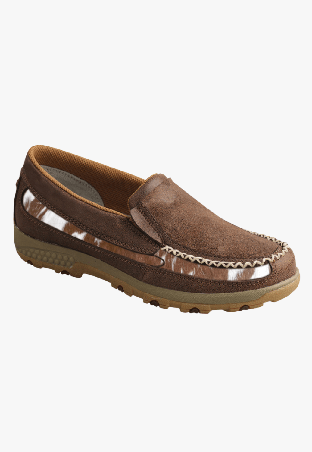 Twisted X FOOTWEAR - Womens Casual Twisted X Womens Cow Fur Cell Stretch Mocs