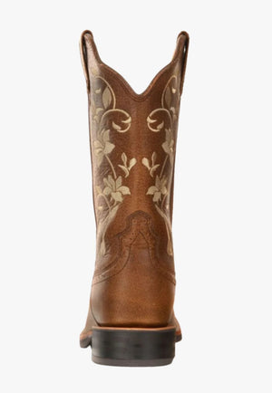 Twisted X FOOTWEAR - Womens Western Boots Twisted X Womens Floral Ruff Stock Top Boot