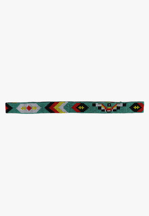 Twister ACCESSORIES-Hat Bands Multi Twister Arrow Beaded Hatband