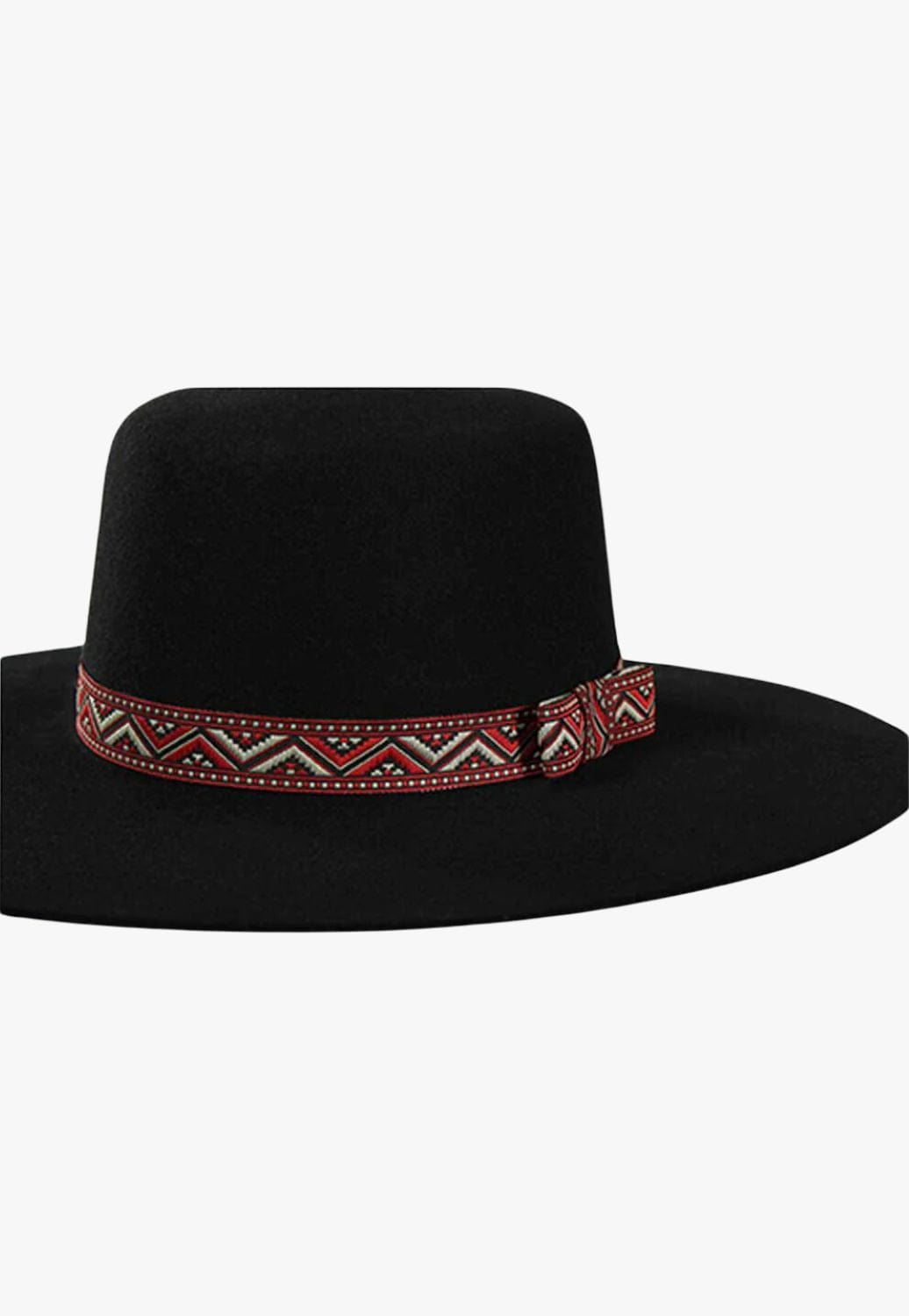 Twister ACCESSORIES-Hat Bands Red Twister Triangle Pattern Stretch Hatband