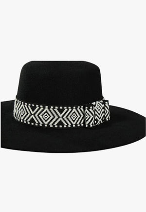 Twister ACCESSORIES-Hat Bands White M and F Western Hatband