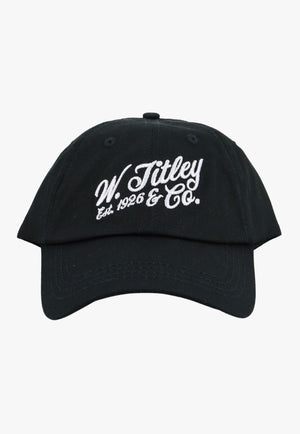 W. Titley and Co HATS - Caps Black W. Titley & Co Relaxed Cap