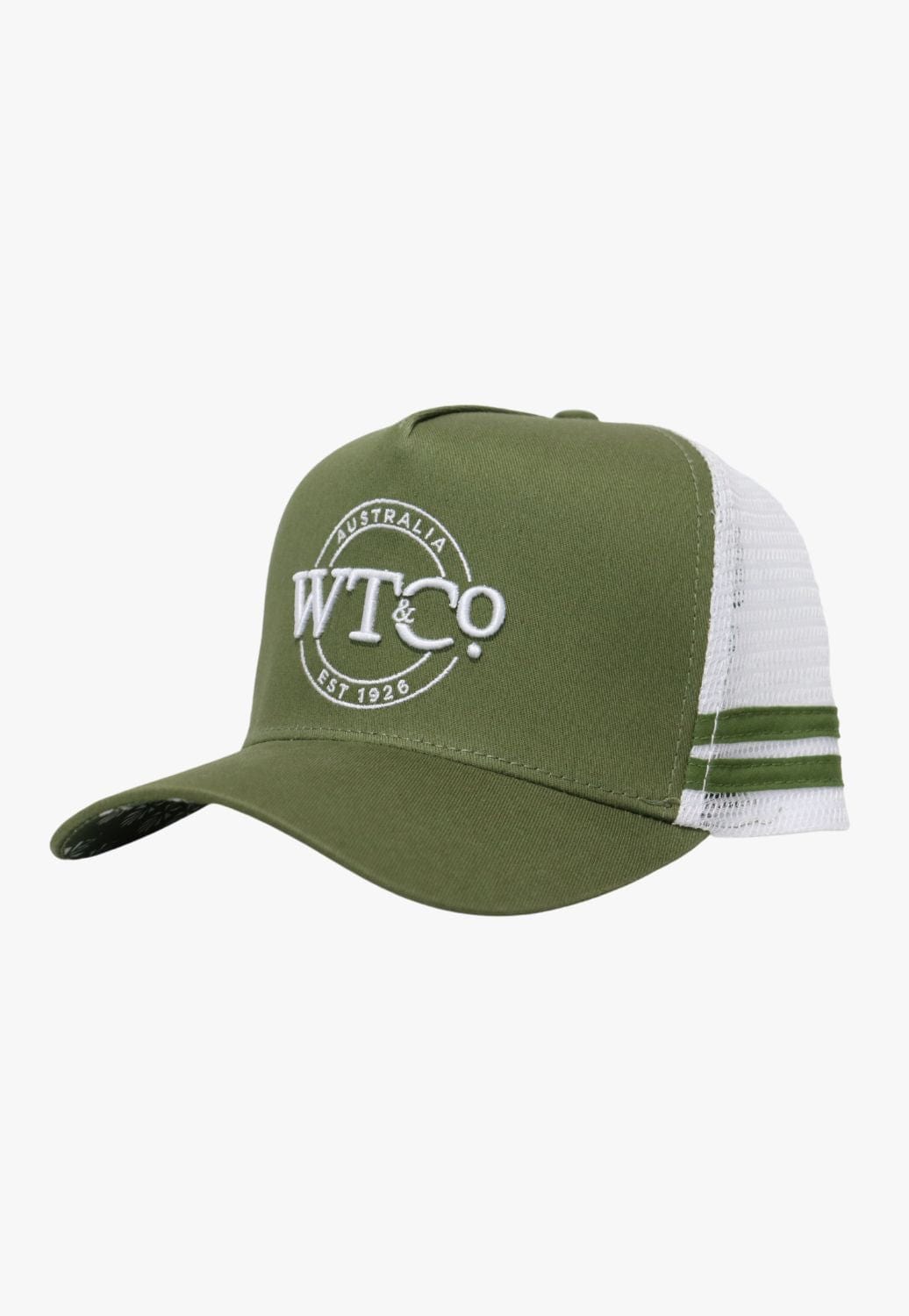 W. Titley and Co HATS - Caps Khaki/White W. Titley & Co Trucker Cap