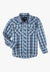 Wrangler CLOTHING-Boys Long Sleeve Shirts Wrangler Boys Snap Long Sleeve Shirt