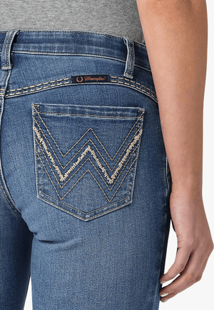 Wrangler CLOTHING-Womens Jeans Wrangler Womens Shiloh Low Boot Cut Jean
