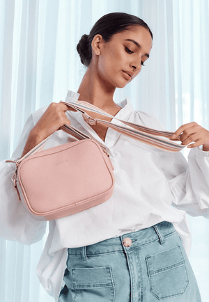 Zjoosh ACCESSORIES-Handbags Pink Zjoosh Ruby Sports Cross Body Bag