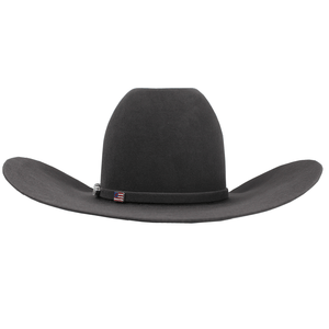 American Hat Company HATS - Felt American Hat 10X MIN Crown Hat Self Band
