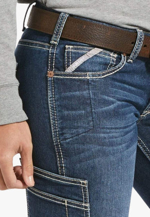 Ariat CLOTHING-Womens Jeans 27L / Riviter Nightride Ariat Womens Rebar Jean