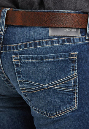 Ariat CLOTHING-Mens Jeans Aiat Mens M7 Rocker Straight Leg Stretch Jean