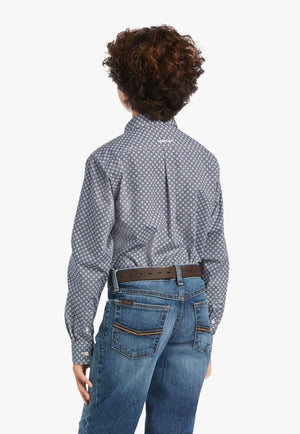 Ariat CLOTHING-Boys Long Sleeve Shirts Ariat Boys Bo Classic Long Sleeve Shirt
