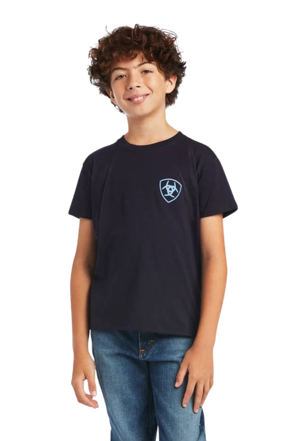 Ariat CLOTHING-Boys T-Shirts Ariat Boys Diamond Wood T-Shirt