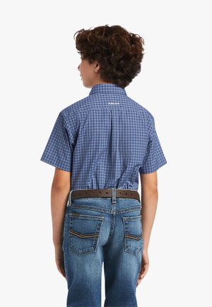 Ariat CLOTHING-Boys Long Sleeve Shirts Ariat Boys Pro Series Bryson Classic Long Sleeve Shirt
