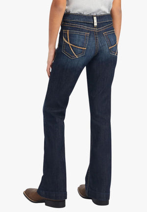 Ariat CLOTHING-Girls Jeans Ariat Girls REAL Maggie Trouser Wide Leg Jean