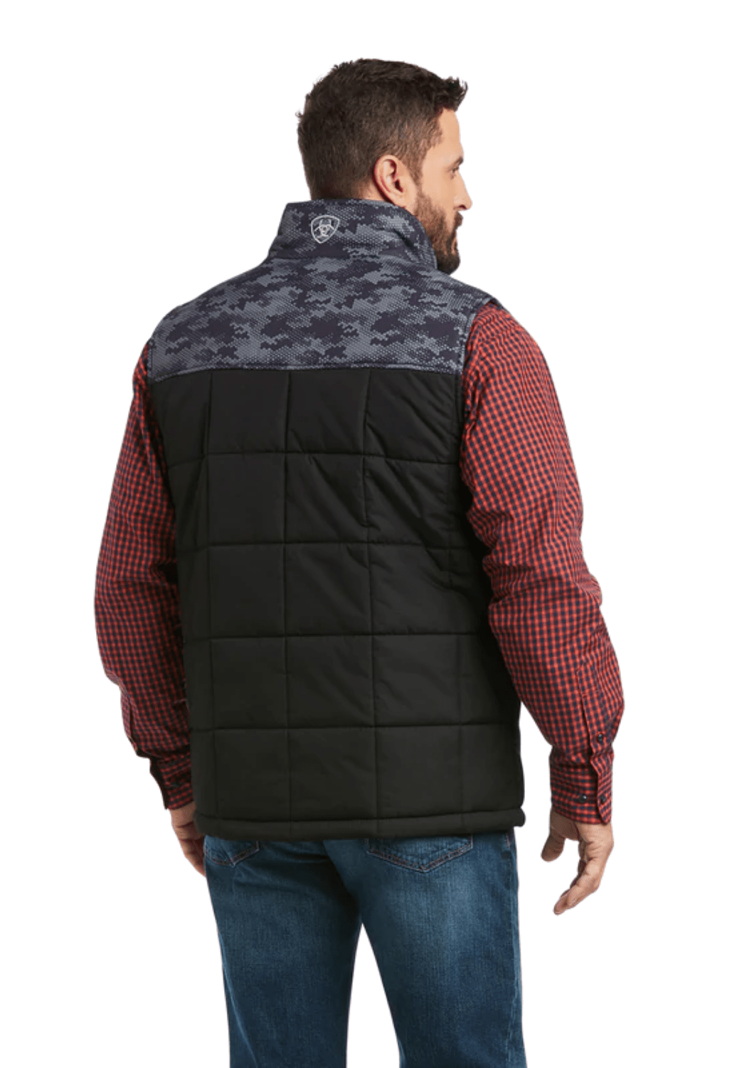 Ariat men's sale crius black vest