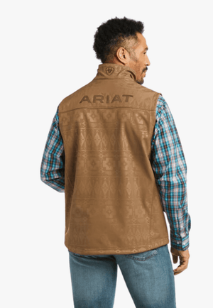 Ariat CLOTHING-Mens Vests Ariat Mens Logo 2.0 Softshell Vest