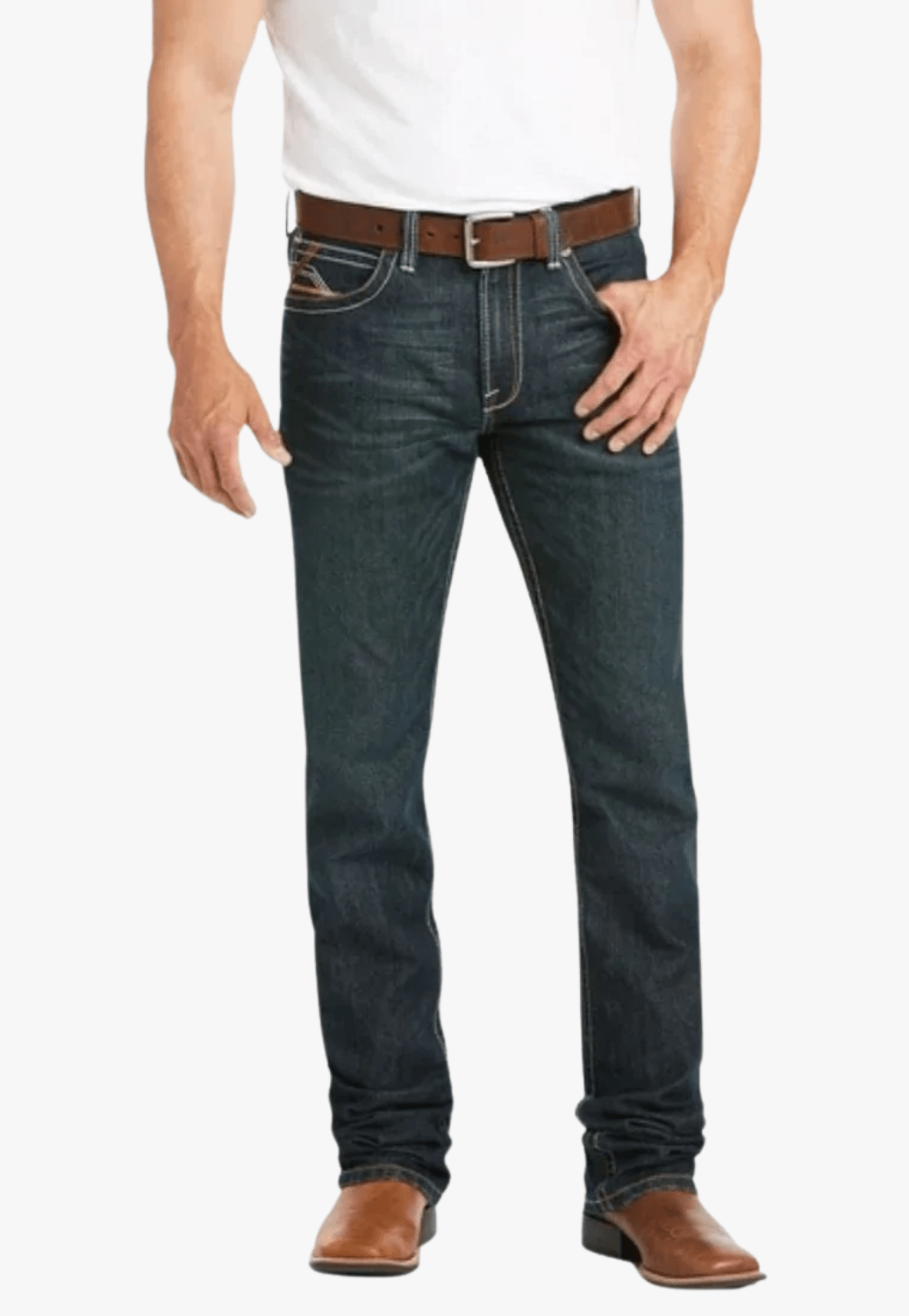 Ariat CLOTHING-Mens Jeans Ariat Mens M4 Thompson Straight Jean