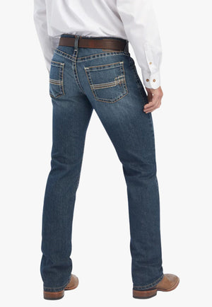 Ariat CLOTHING-Mens Jeans Ariat Mens M5 Durazno Straight Leg Jean